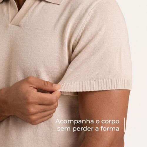 Polo Havinel Tricot Gola Johnny