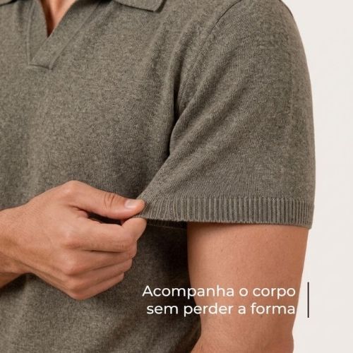 Polo Havinel Tricot Gola Johnny