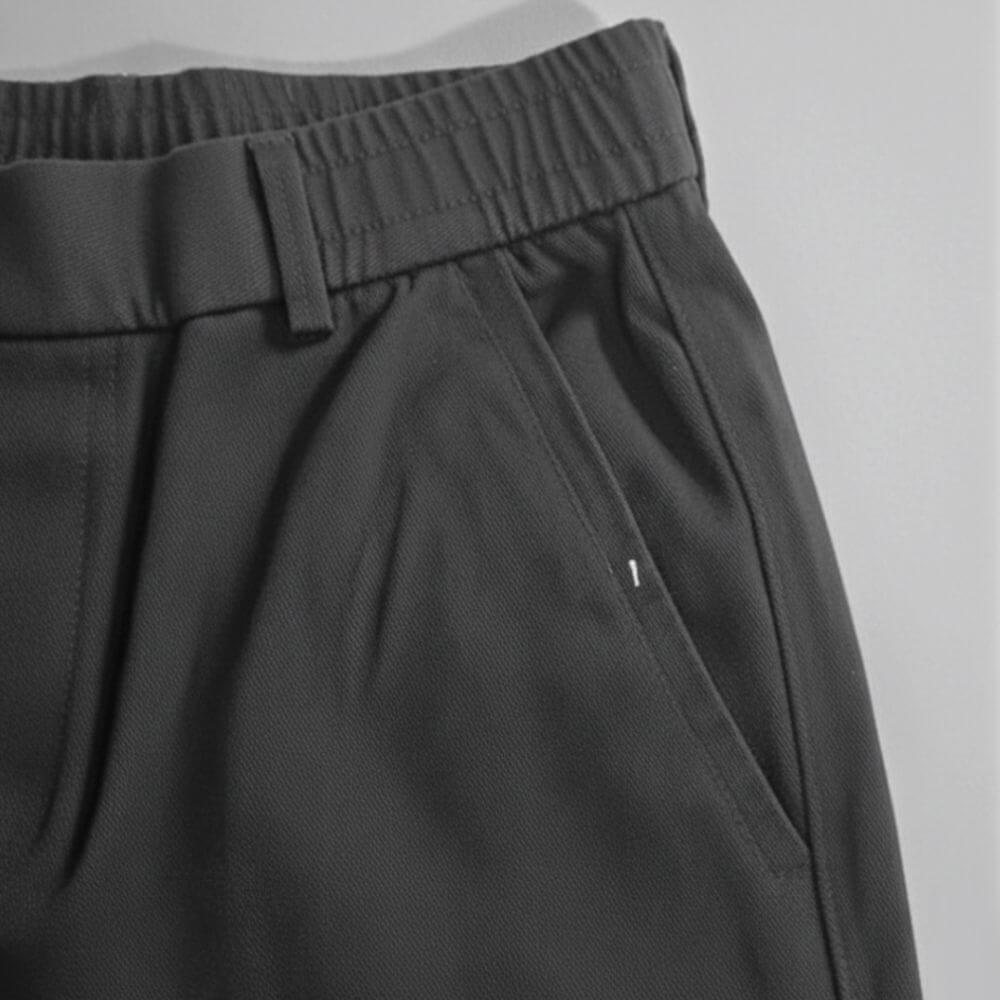 Kit Polo Tricot Verde Escuro + Calça Chino Premium Chumbo