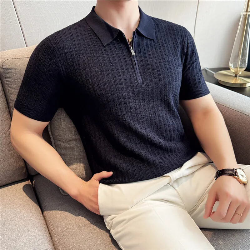 Polo Zaro - Toque Texturizado