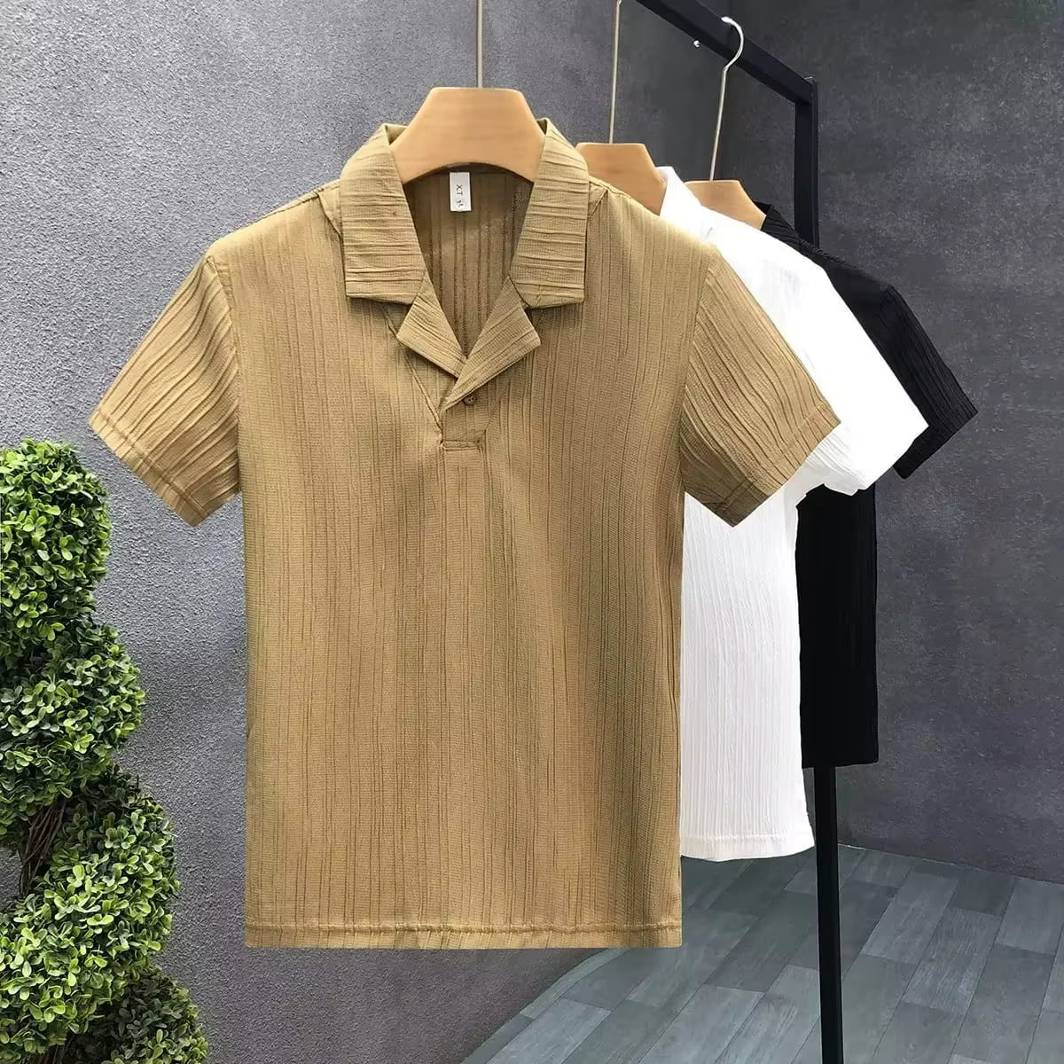 Polo Lorent - Textura Elegante