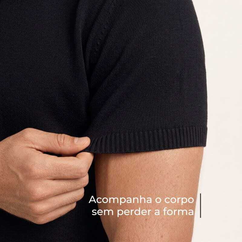 Polo Havinel Tricot Gola Johnny