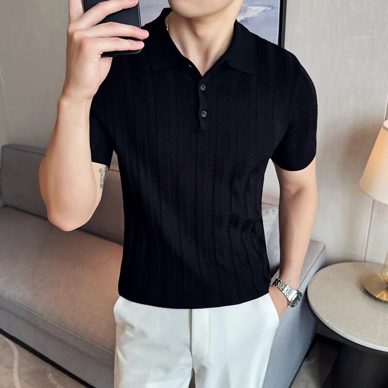 Polo Tivan - Toque Texturizado