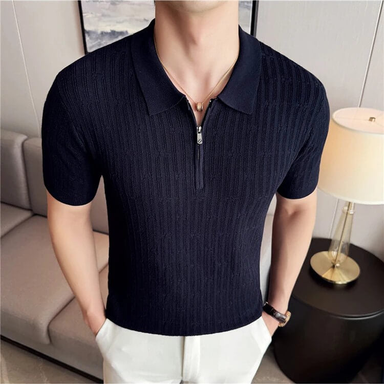 Polo Zaro - Toque Texturizado