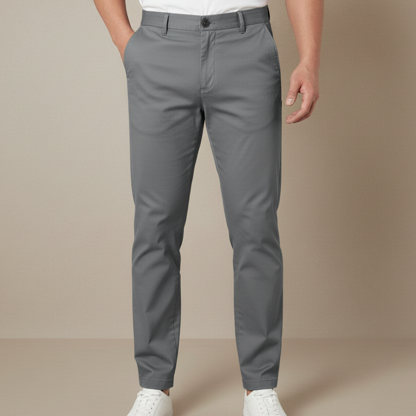 Kit Trabalho com Estilo - Polo Essenziale e Calça Slim Alfaiataria Casual