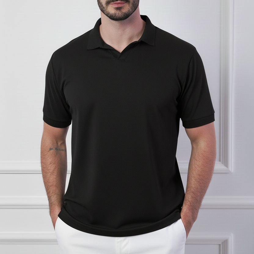 Kit Trabalho com Estilo - Polo Essenziale e Calça Slim Alfaiataria Casual