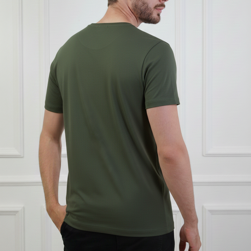 Kit Conforto Comtemporâneo - Camiseta Essential Algodão Premium e Calça Slim Alfaiataria Casual