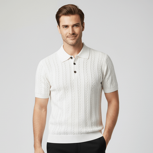 Polo Tivan - Toque Texturizado