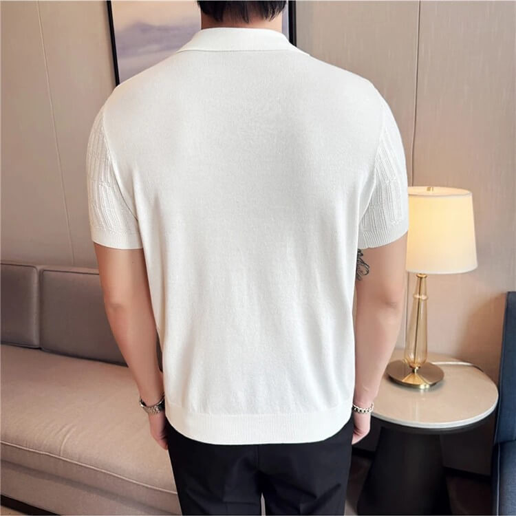 Polo Zaro - Toque Texturizado