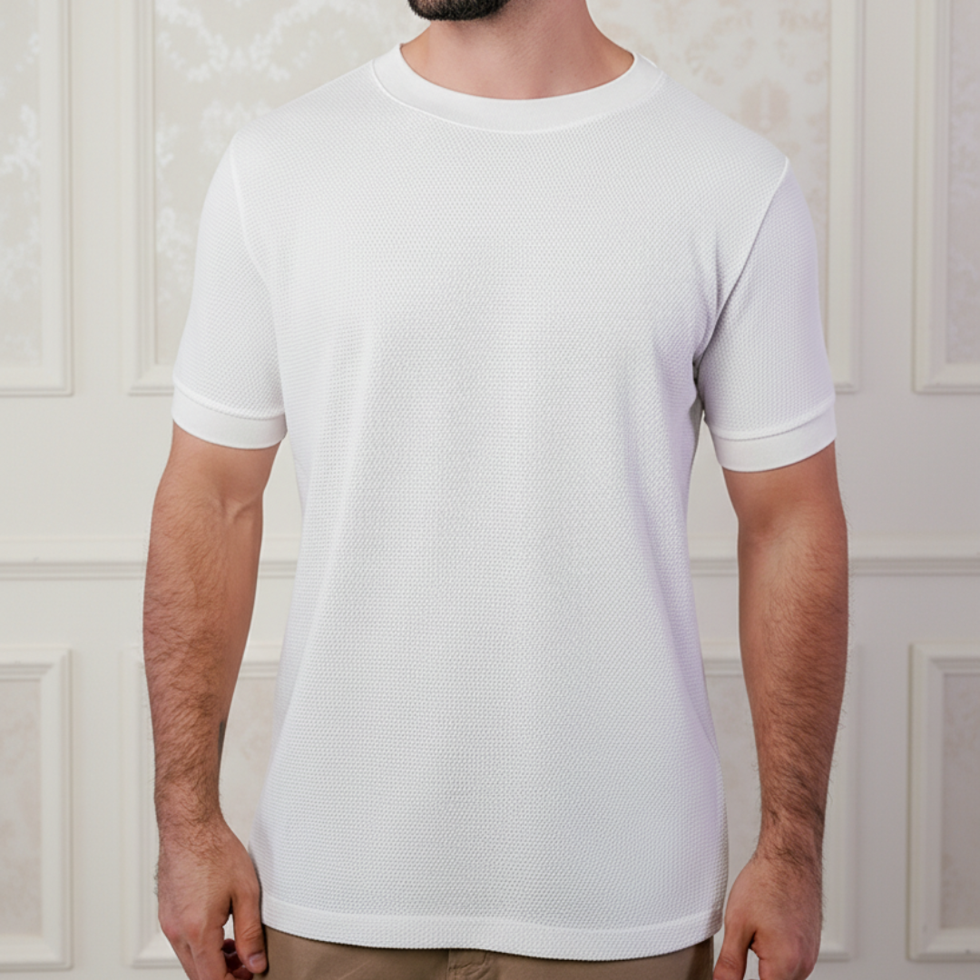 Camiseta Colmeia Estruturada