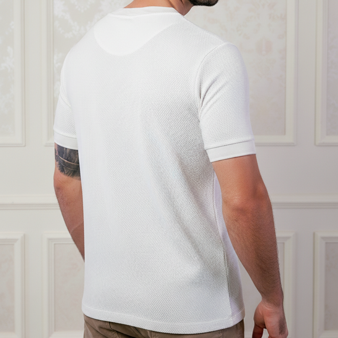 Camiseta Colmeia Estruturada