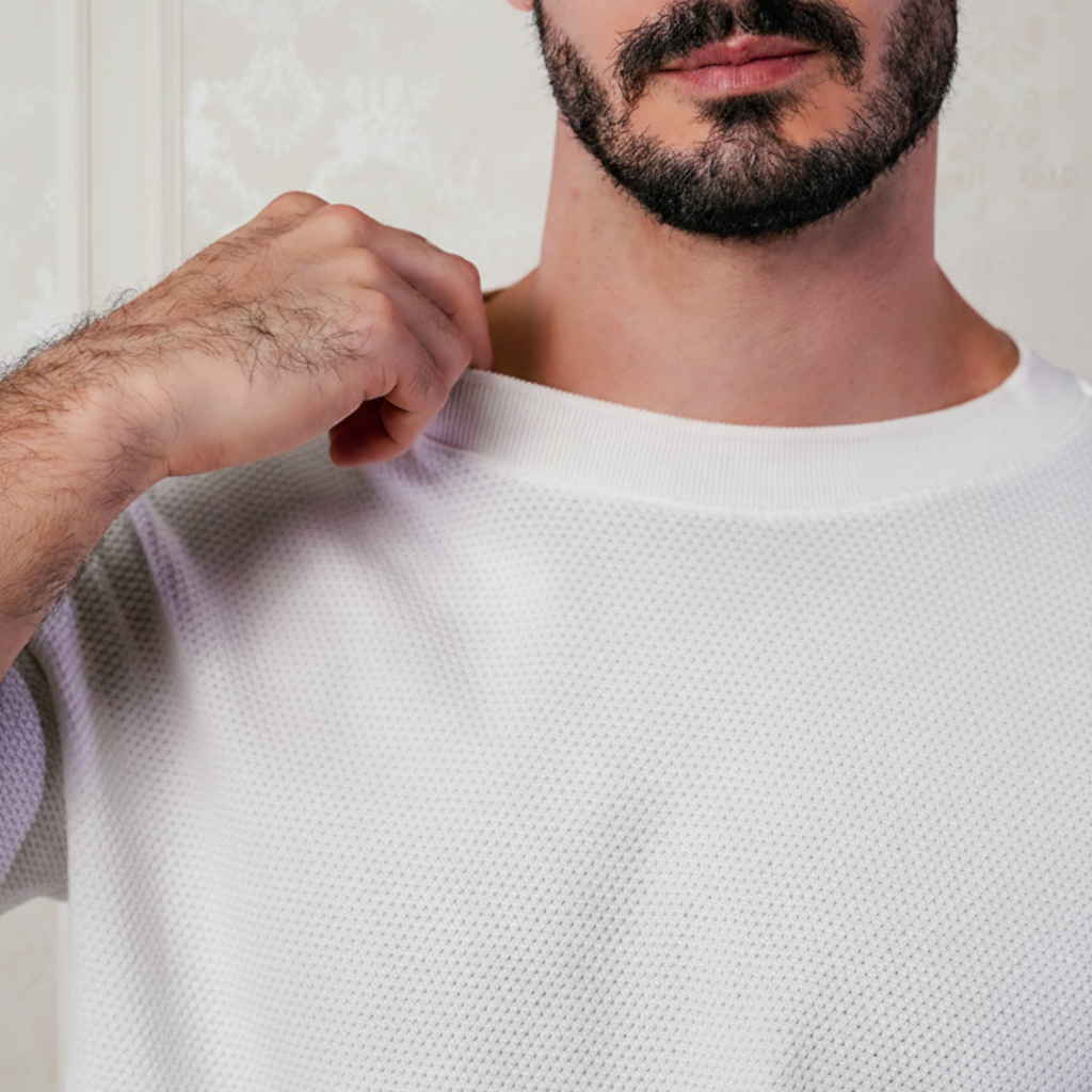 Camiseta Colmeia Estruturada