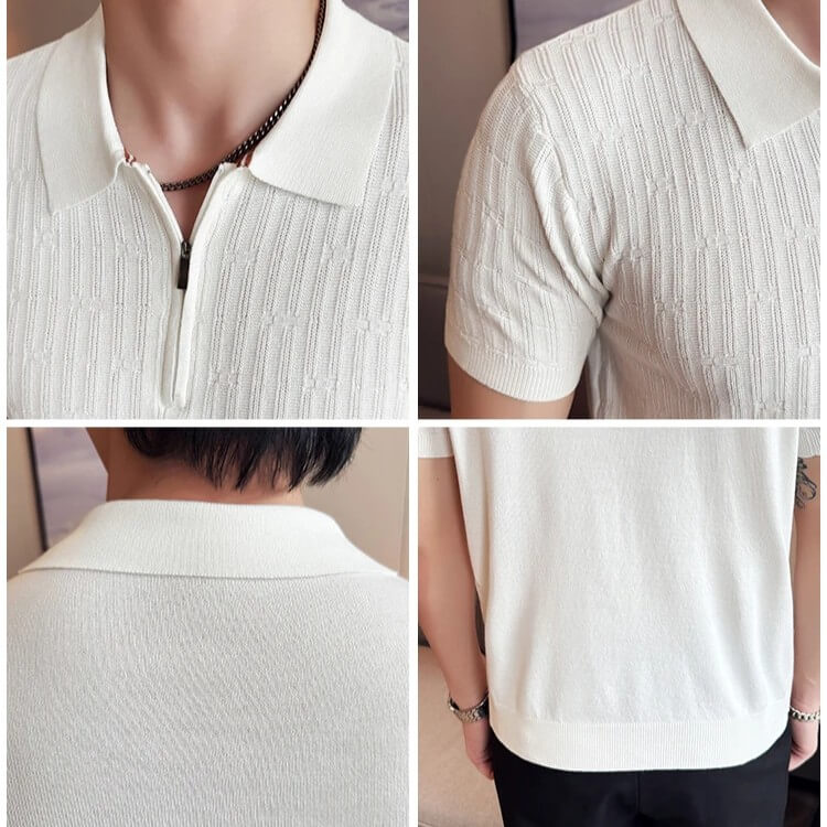 Polo Zaro - Toque Texturizado