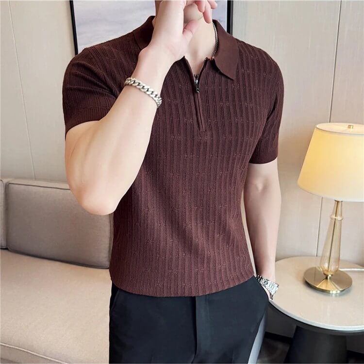 Polo Zaro - Toque Texturizado