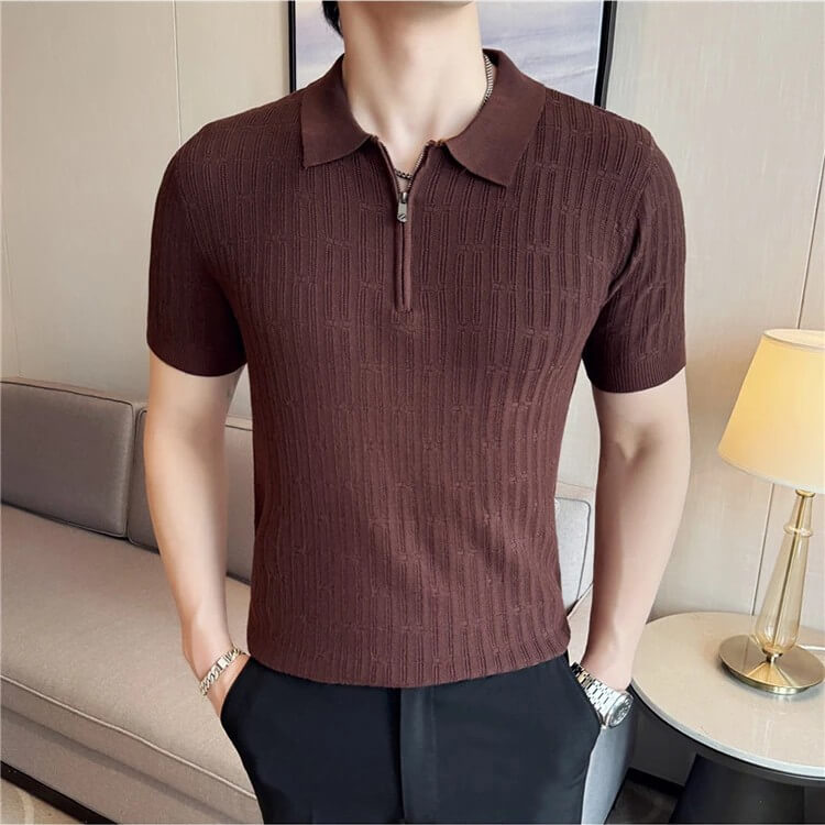 Polo Zaro - Toque Texturizado